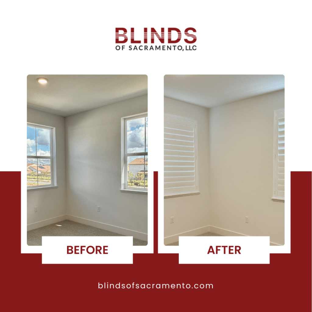 Gallery image of stylish blinds at Blinds of Sacramento, showcasing various window treatments for light control and decor.