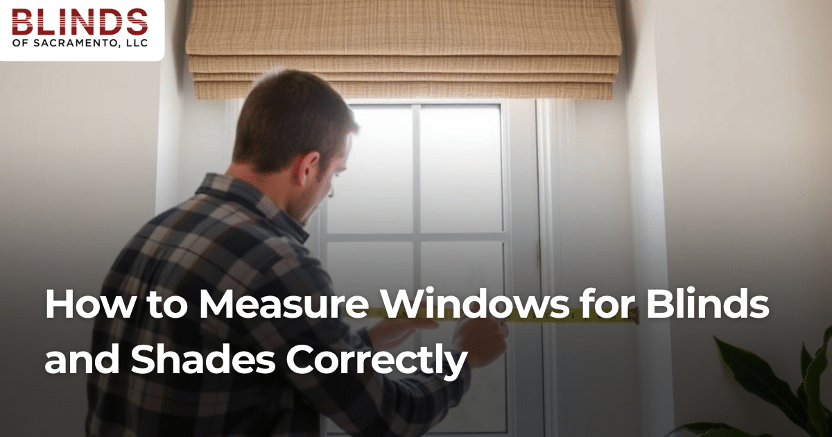 How to Measure Windows for Blinds and Shades Correctly - Blinds of ...